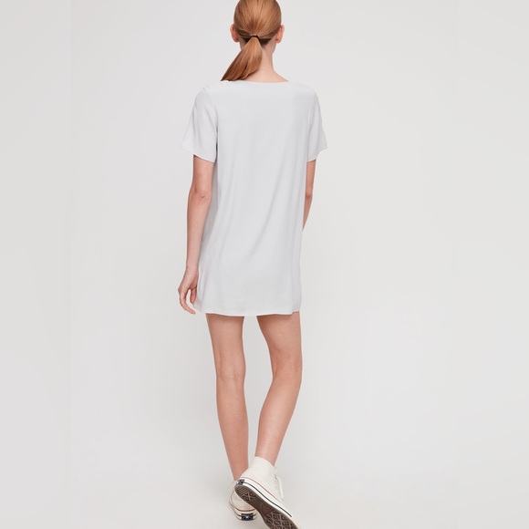 ARITZIA WILFRED FREE TEIGEN T SHIRT DRESS OAK S - Picture 3 of 7